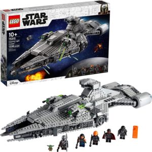 LEGO Star Wars: The Mandalorian Imperial Light Cruiser 75315 Awesome Toy Building Kit for Kids, Featuring 5 Minifigures; New 2021 (1,336 Pieces)
